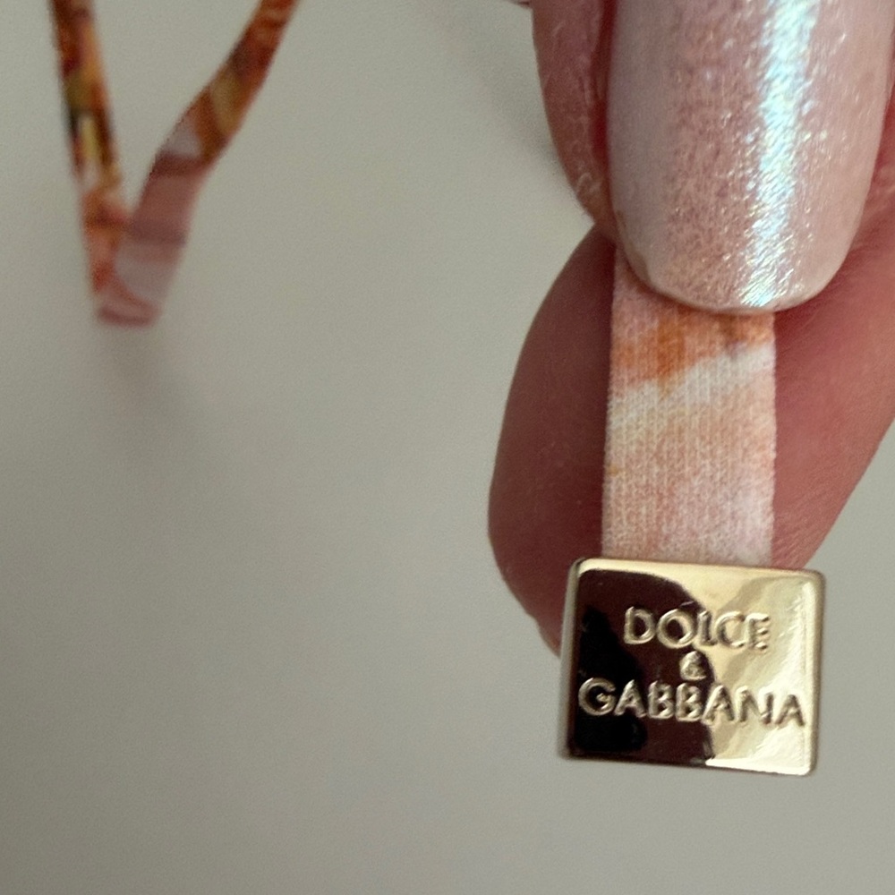 Dolce & Gabbana Multicolor Floral Bikini Top - Picture 9 of 12